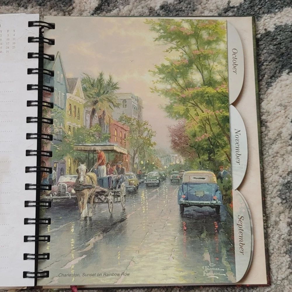Thomas Kinkade Painter of Light 2007 Engagement Calendar